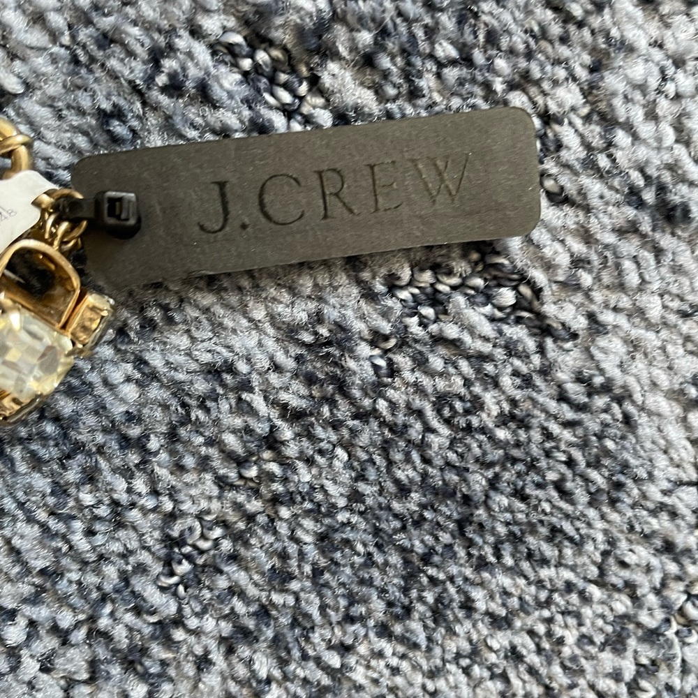 J. Crew Elegant Gold and Silver Necklace and Bracelet Set, NWT - Picture 3 of 3